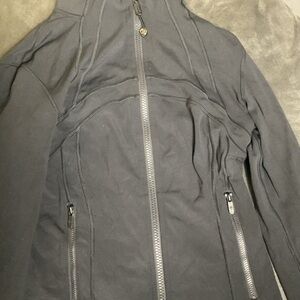 Lululemon Athletica Black Utility Jacket with Stand-Up Collar